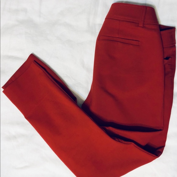 The Loft Red Dress Pants - Picture 2 of 2